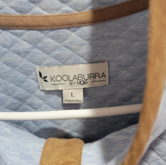 Koolaburra By UGG womens size large blue and tan pullover sweatshirt - Picture 4 of 4
